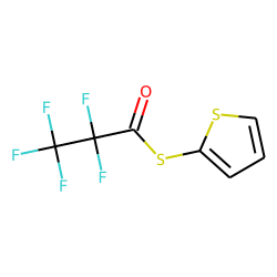 Thiophene-2-thiol, S-pentafluoropropionyl-