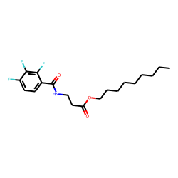 «beta»-Alanine, N-(2,3,4-trifluorobenzoyl)-, nonyl ester
