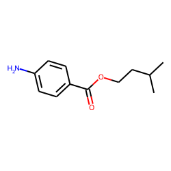 Benzoic acid, 4-amino-, 3-methylbutyl ester