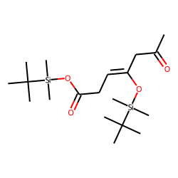 Succinylacetone, TBDMS # 3