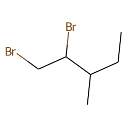 3-Methyl-1,2-dibromopentane