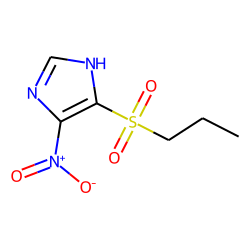 Imidazole, 4-nitro-5-(propylsulfonyl)-
