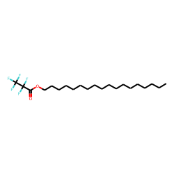 Pentafluoropropionic acid, octadecyl ester