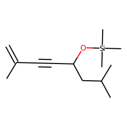2,7-Dimethyl-4-trimethylsilyloxyoct-7-en-5-yne