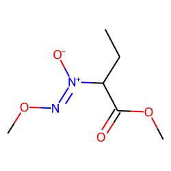 1-(1-Methoxycarbonylpropyl)-2-methoxydiazen-1-oxide
