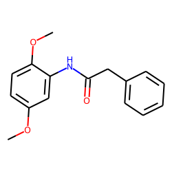 Acetamide, N-(2,5-dimethoxyphenyl)-2-phenyl-