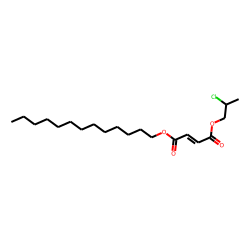 Fumaric acid, 2-chloropropyl tridecyl ester