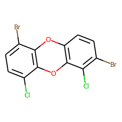 2,6-dibromo,1,9-dichloro-dibenzo-dioxin