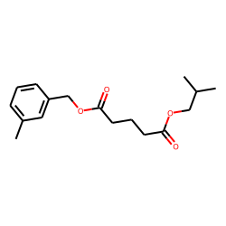 Glutaric acid, isobutyl 3-methylbenzyl ester