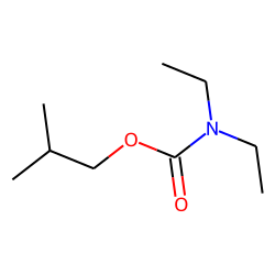 Isobutylcarbamate, N,N-diethyl