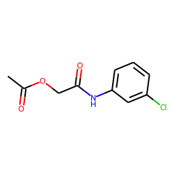 Acetamide, N-(3-chlorophenyl)-2-acetoxy-
