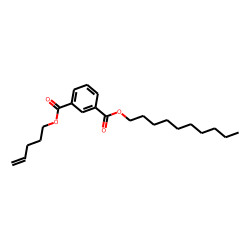 Isophthalic acid, decyl pent-4-enyl ester