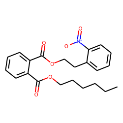 Phthalic acid, hexyl 2-(2-nitrophenyl)ethyl ester