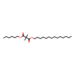 Dimethylmalonic acid, hexyl tetradecyl ester