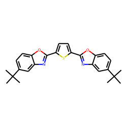 2,5-Bis(5-tert-butyl-2-benzoxazolyl)thiophene