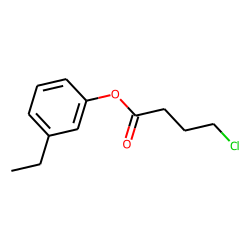 4-Chlorobutyric acid, 3-ethylphenyl ester