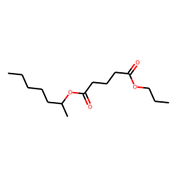 Glutaric acid, 2-heptyl propyl ester