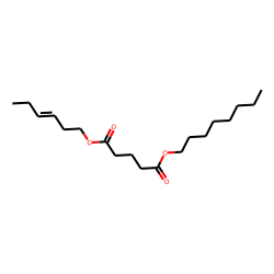 Glutaric acid, cis-hex-3-enyl octyl ester