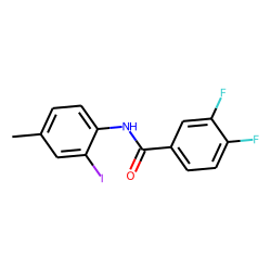 3,4-Difluorobenzamide, N-(2-iodo-4-methylphenyl)-