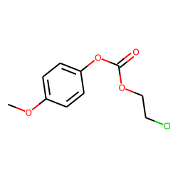 Carbonic acid, 2-chloroethyl 4-methoxyphenyl ester