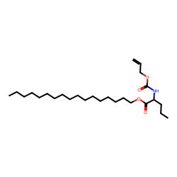 L-Norvaline, N-allyoxycarbonyl-, heptadecyl ester