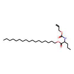 l-Norvaline, N-allyoxycarbonyl-, heptadecyl ester
