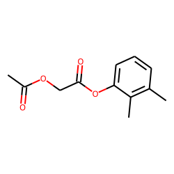 Acetoxyacetic acid, 2,3-dimethylphenyl ester