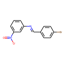 p-bromobenzylidene-(3-nitrophenyl)-amine