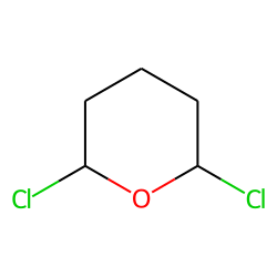 2H-Pyran, tetrahydro, 2,6-dichloro, # 1