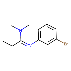 N,N-Dimethyl-N'-(3-bromophenyl)-propionamidine