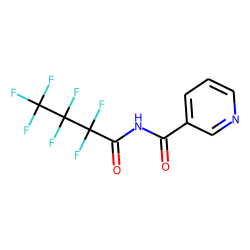 Niacinamide, N-heptafluorobutyryl-