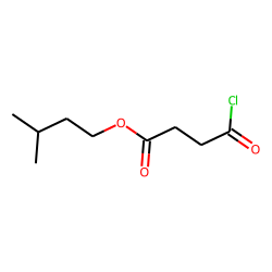 Succinic acid, monochloride, 3-methylbutyl ester