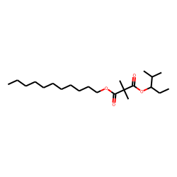 Dimethylmalonic acid, 2-methylpent-3-yl undecyl ester