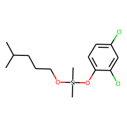 Silane, dimethyl(2,4-dichlorophenoxy)isohexyloxy-