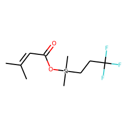 3,3-Dimethylacrylic acid, dimethyl(3,3,3-trifluoropropyl)silyl ester