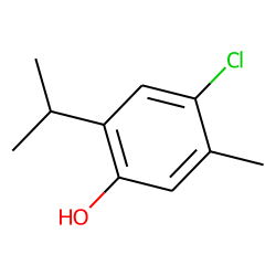 Phenol, 4-chloro-5-methyl-2-(1-methylethyl)-
