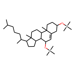 3«beta»,7«alpha»-dihydroxy-5-cholestene, TMS