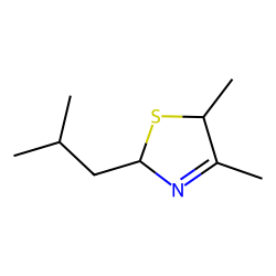 2-Isobutyl-4,5-dimethyl-3-thiazoline