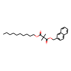 Dimethylmalonic acid, decyl 2-naphthylmethyl ester