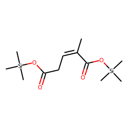 2-Methylglutaconic acid, bis(trimethylsilyl) ester