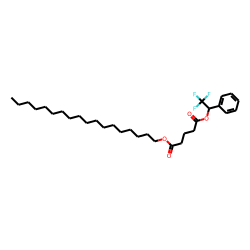 Glutaric acid, octadecyl 1-phenyl-2,2,2-trifluoroethyl ester