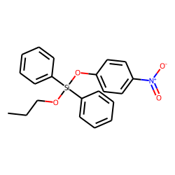 Silane, diphenyl(4-nitrophenoxy)propoxy-