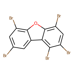 1,2,4,6,8-pentabromo-dibenzofuran