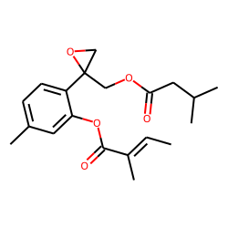 10-Isobutyryloxy-8,9-epoxythymyl angelate
