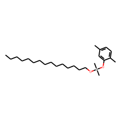 Silane, dimethyl(2,5-dimethylphenoxy)pentadecyloxy-
