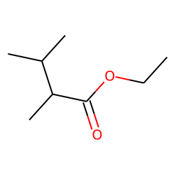 Butanoic acid, 2,3-dimethyl-, ethyl ester