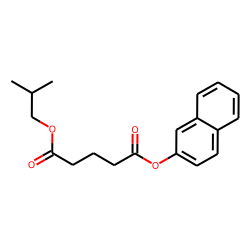 Glutaric acid, isobutyl 2-naphthyl ester