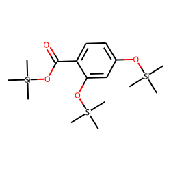 Benzoic acid, 2,4-bis[(trimethylsilyl)oxy]-, trimethylsilyl ester