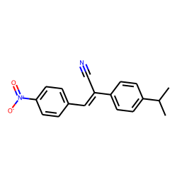 p-Nitrobenzylidene-p-isopropylphenylacetonitrile