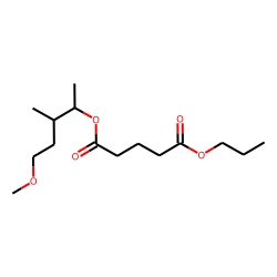 Glutaric acid, 5-methoxy-3-methylpent-2-yl propyl ester